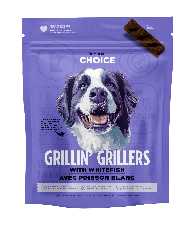 12oz Nutrisource Choice Whitefish Grillin' Grillers Dog Treat - Dog/Cat Supplements